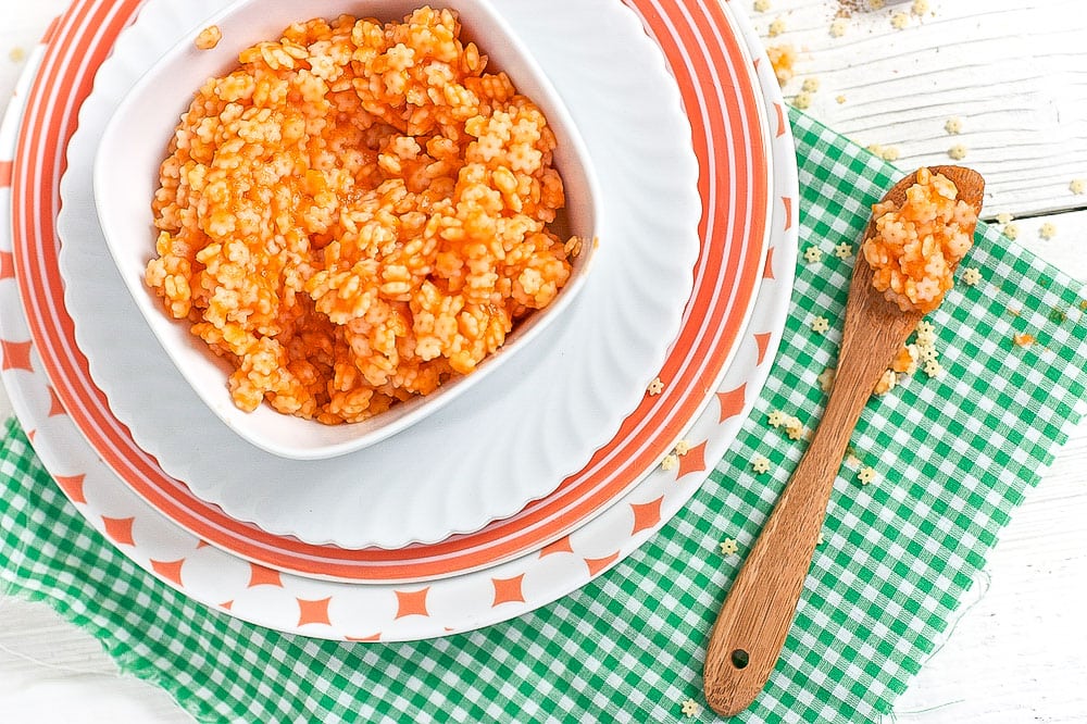 square white bowl filled with recipe.