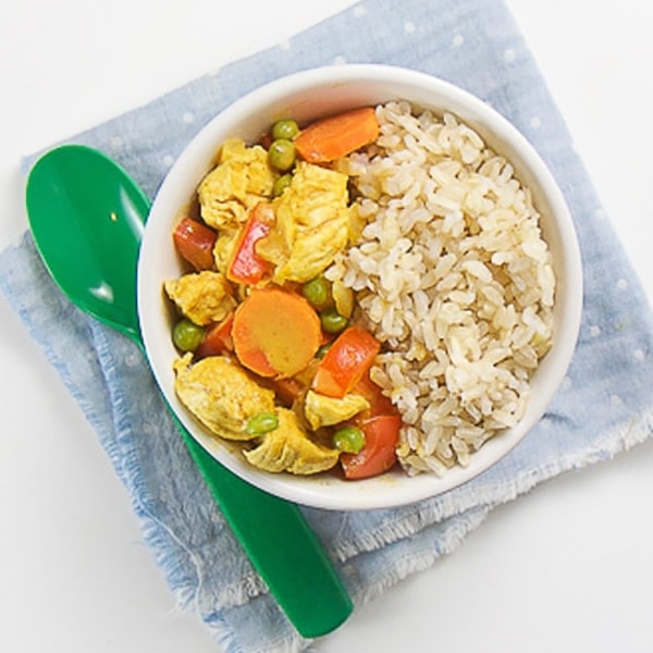 chicken curry with rice for toddler