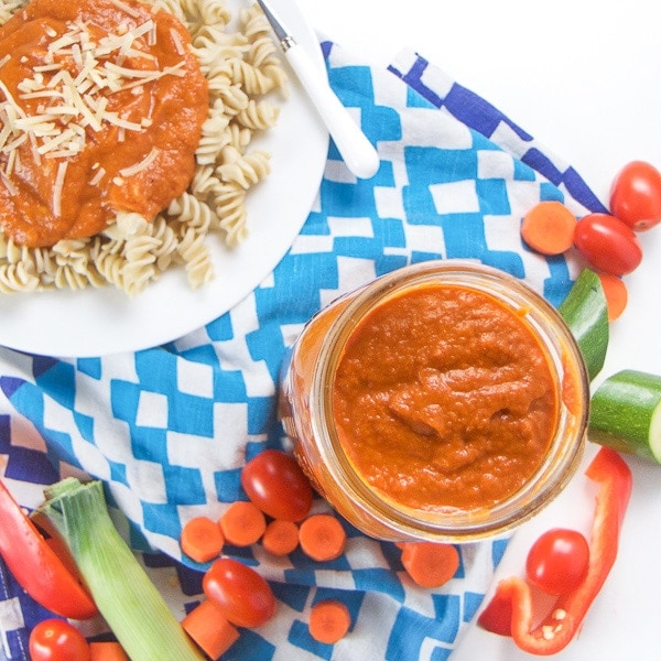 hidden veggie sauce for toddler